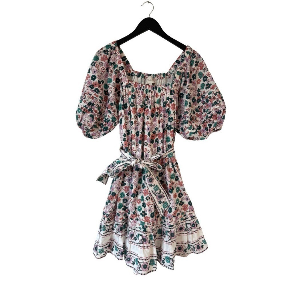 Cleobella Mara Mini‎ Dress Wildflower Small Spring Multicolor Floral Boho - Picture 3 of 9